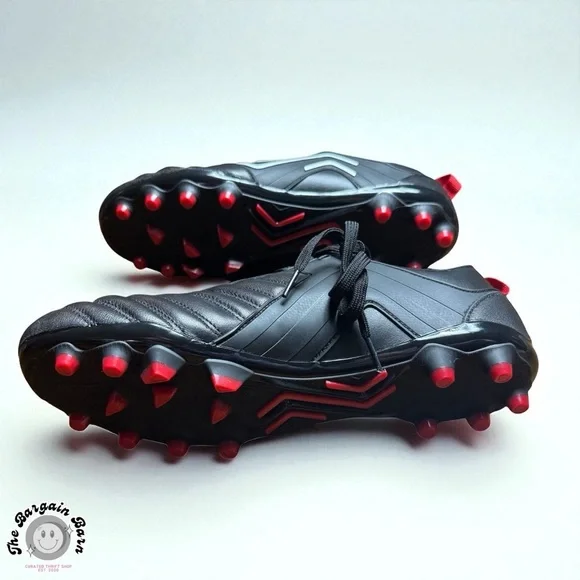 IDA Sports Classica 22 Women’s Soccer Cleats Size 9.5 FG Black NWOT w/ Red Laces - Picture 5 of 6